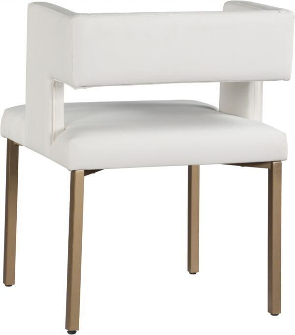 Caleb Vegan Leather Upholstered Dining Chair