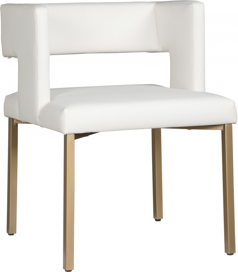 Caleb Vegan Leather Upholstered Dining Chair