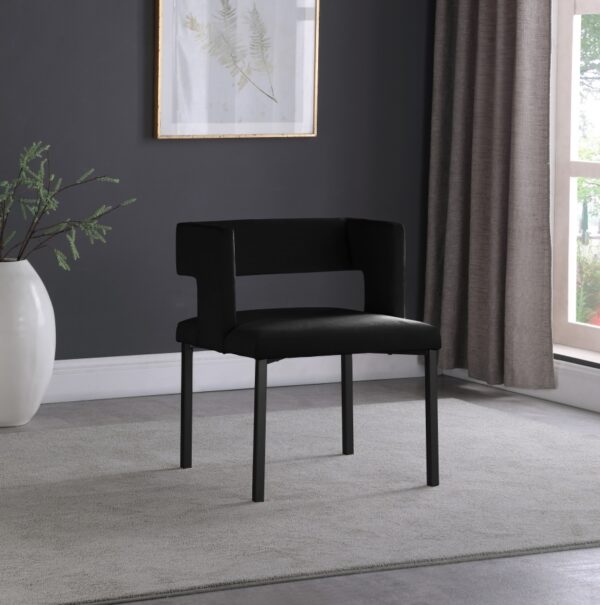 Caleb Velvet Upholstered Dining Chair