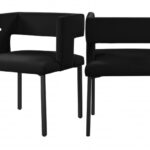 Caleb Velvet Upholstered Dining Chair