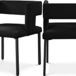 Caleb Velvet Upholstered Dining Chair