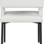 Caleb Vegan Leather Upholstered Dining Chair