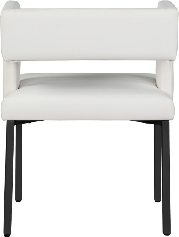 Caleb Vegan Leather Upholstered Dining Chair