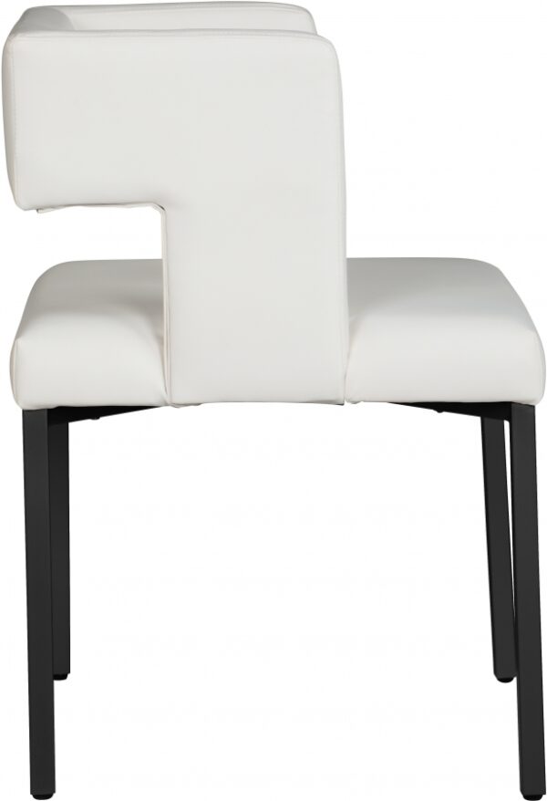 Caleb Vegan Leather Upholstered Dining Chair