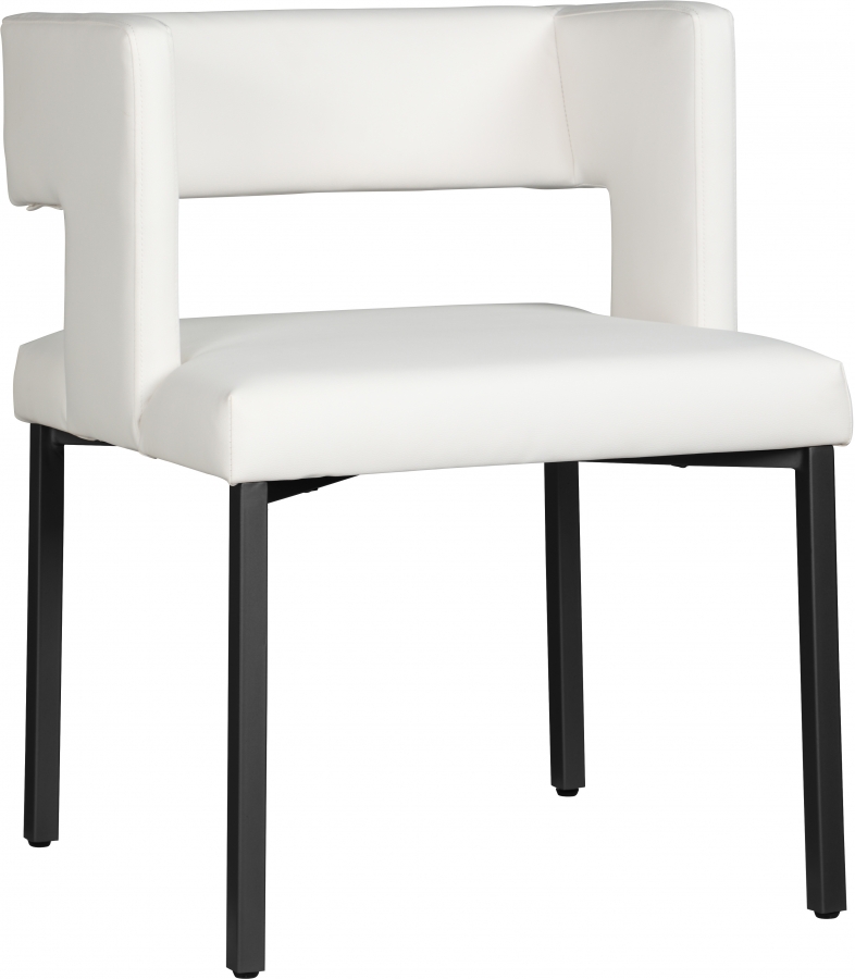 Caleb Vegan Leather Upholstered Dining Chair