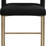 Caleb Velvet Upholstered Counter Stool