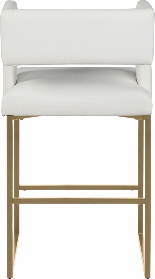 Caleb Vegan Leather Upholstered Counter Stool