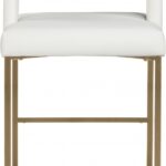 Caleb Vegan Leather Upholstered Counter Stool