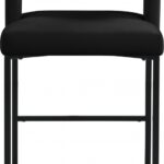 Caleb Velvet Upholstered Counter Stool