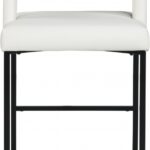 Caleb Vegan Leather Upholstered Counter Stool