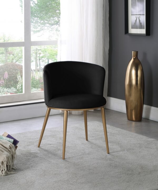 Skylar Velvet Upholstered Dining Chair