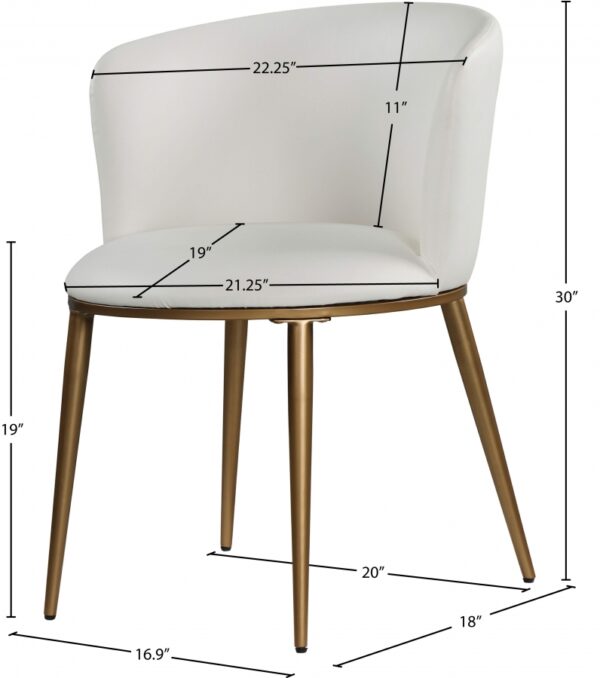 Skylar Vegan Leather Upholstered Dining Chair