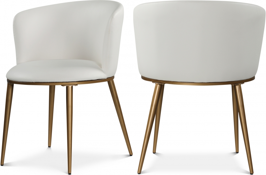 Skylar Vegan Leather Upholstered Dining Chair