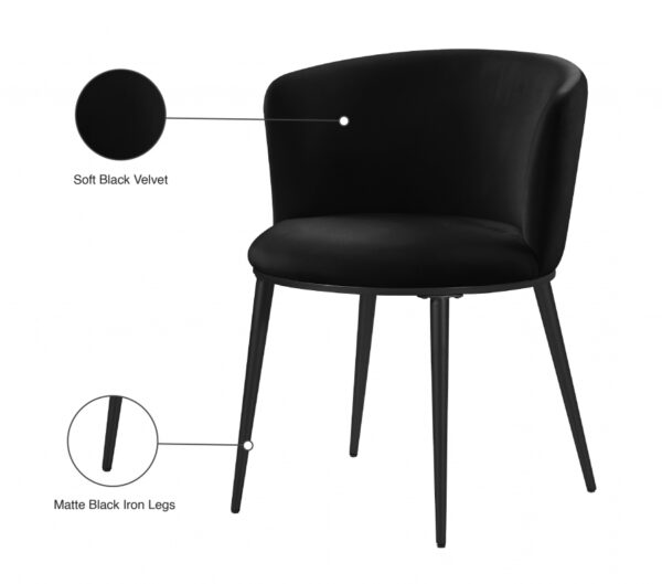 Skylar Velvet Upholstered Dining Chair