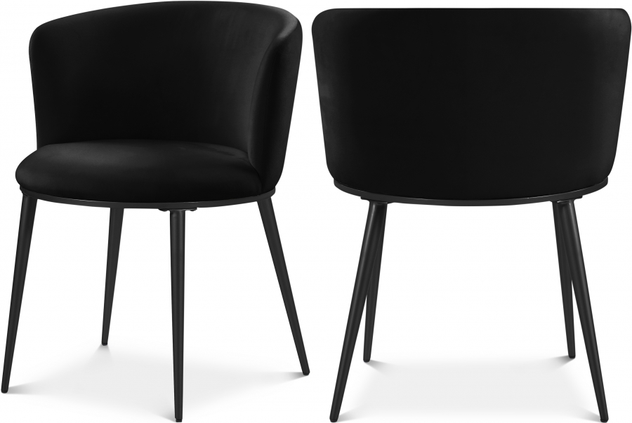 Skylar Velvet Upholstered Dining Chair