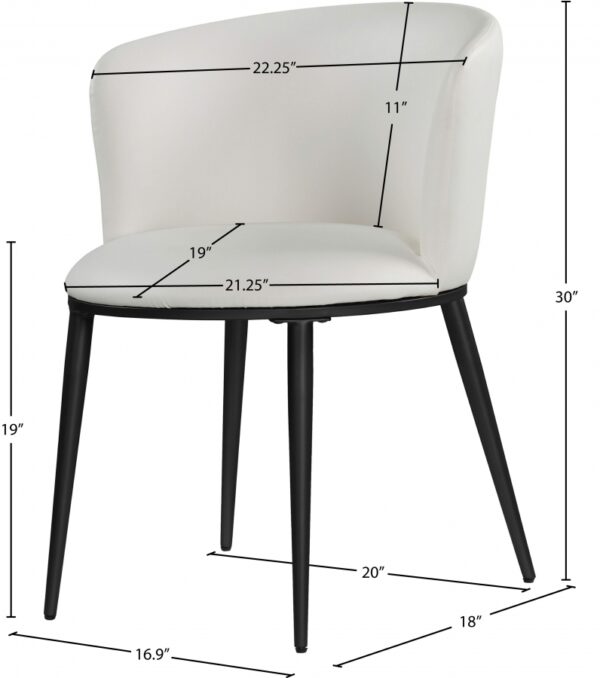 Skylar Vegan Leather Upholstered Dining Chair