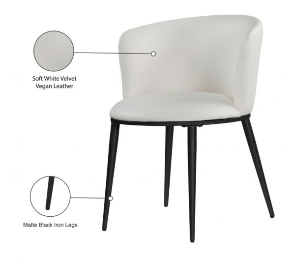 Skylar Vegan Leather Upholstered Dining Chair