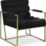 Wayne Velvet Upholstered Accent Chair