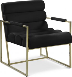 Wayne Velvet Upholstered Accent Chair