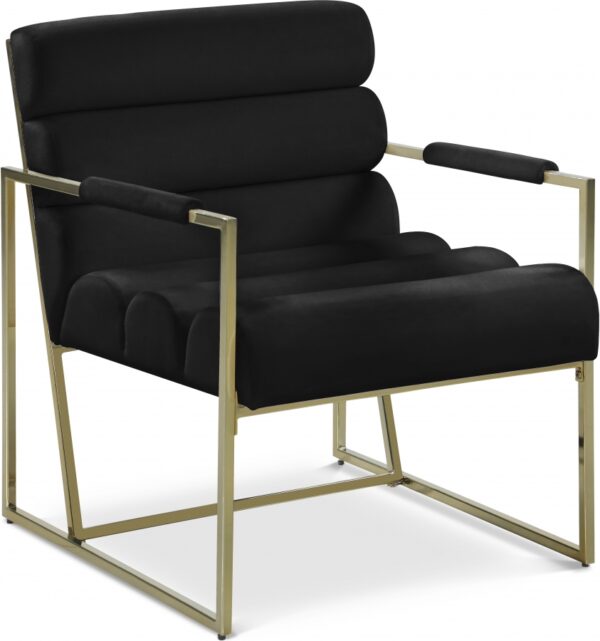 Wayne Velvet Upholstered Accent Chair