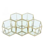 Sei Glass And Steel 5pc. Modular Coffee Table