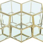 Sei Glass And Steel 5pc. Modular Coffee Table