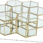Sei Glass And Steel 7pc. Modular Coffee Table