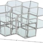 Sei Glass And Steel 7pc. Modular Coffee Table