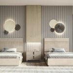 Kroma Sand Birch 48" Bed