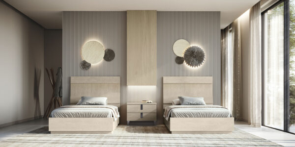 Kroma Sand Birch 48" Bed