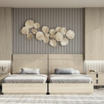 Kroma Sand Birch 48" Bed Gallery 1