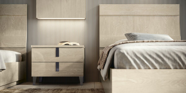 Kroma Sand Birch 48" Bed Gallery 2