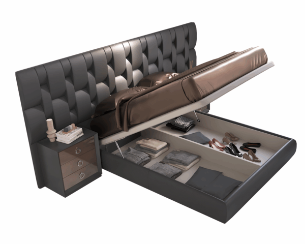 Emporio Black Bed Gallery 3