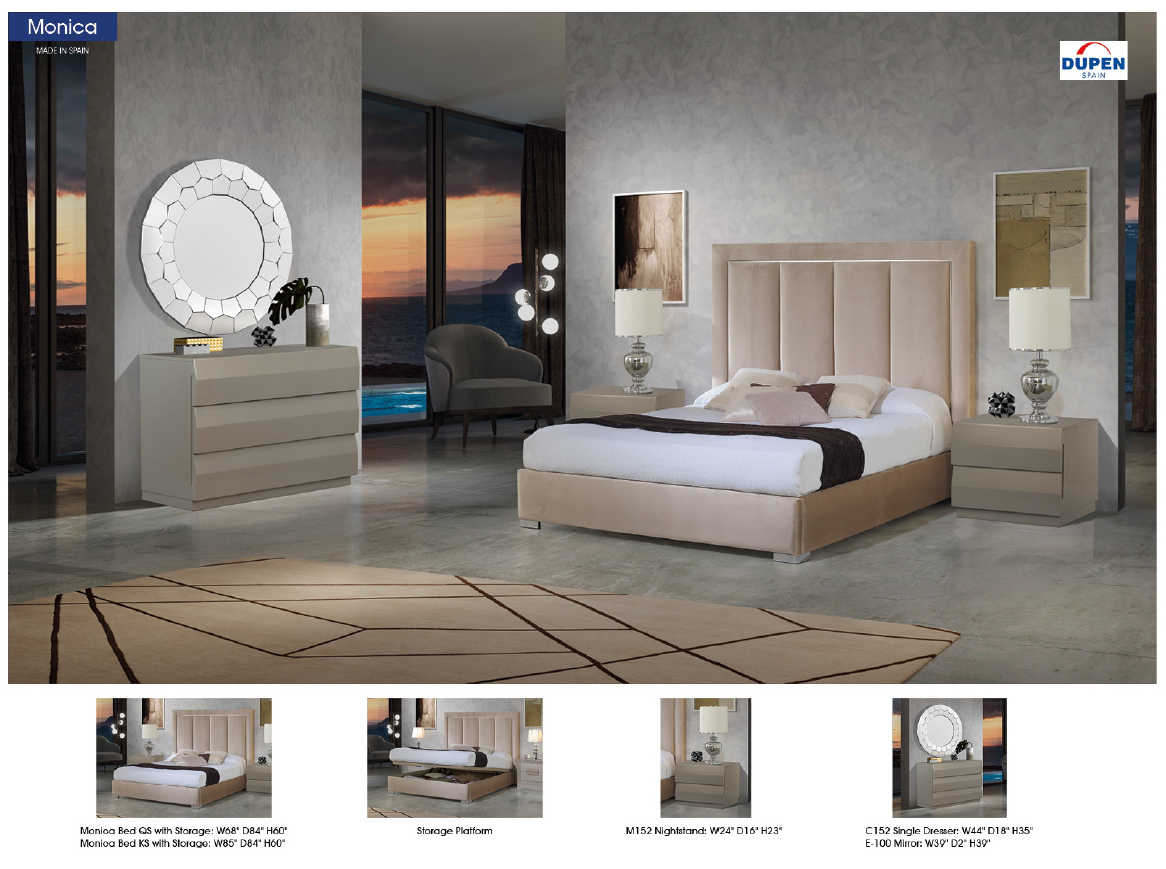 Monica bed with Storage Gallery 1
