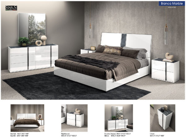 Bianca Marble Bed Gallery 2