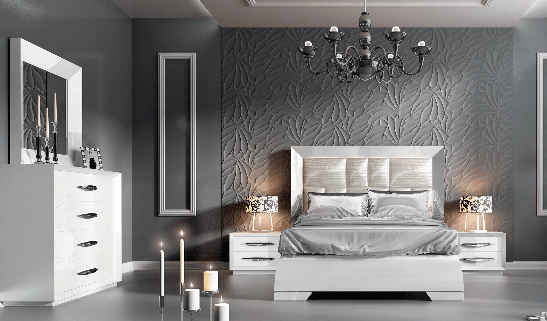 Carmen Bed White Gallery 1
