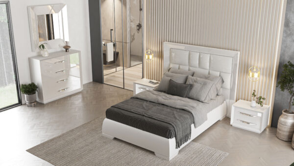 Carmen Bed White Gallery 3