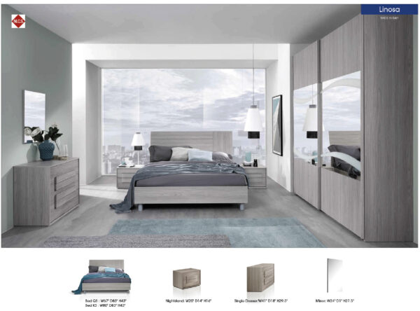 Linosa Bed Gallery 1
