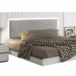 Marina White Bed