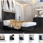 Wave Bed Dark grey Gallery 1