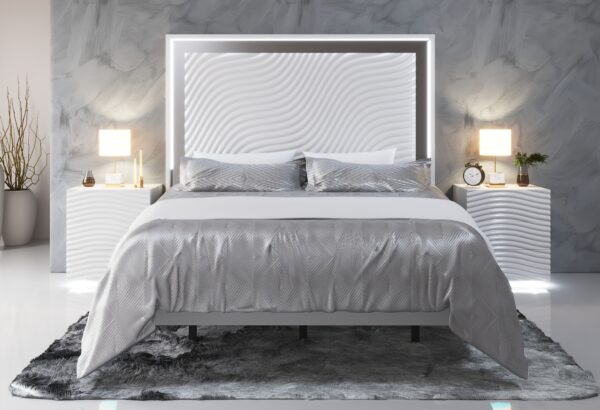 Wave Bed White Gallery 3