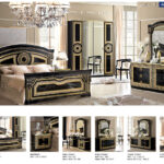 Aida Bedroom Black w/Gold, Camelgroup Italy Gallery 2