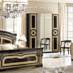 Aida Bedroom Black w/Gold, Camelgroup Italy Gallery 1
