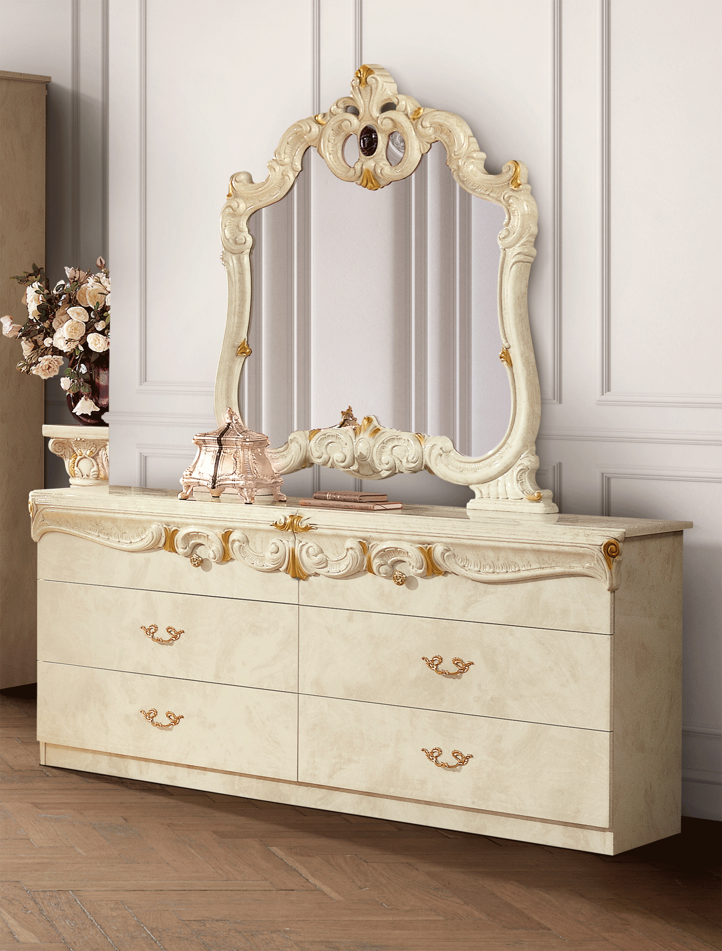 Barocco Dressers IVORY Gallery 1