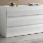 C-152 White Dresser & E-100 Mirror Gallery 3