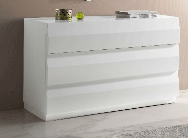 C-152 White Dresser & E-100 Mirror Gallery 3