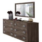 Dover Brown Dresser/Mirror