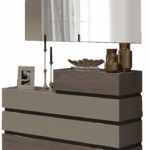 Leo Dresser/Chest/Mirror