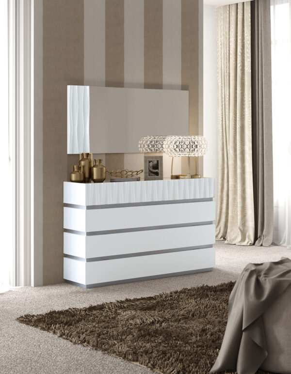 Marina Single Dresser WHITE Gallery 1