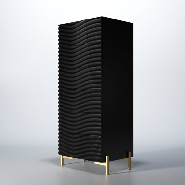 Wave Dark grey Chest Gallery 1